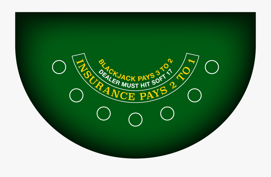 Blackjack Table Png - Blackjack Table Vector Free, Transparent Clipart