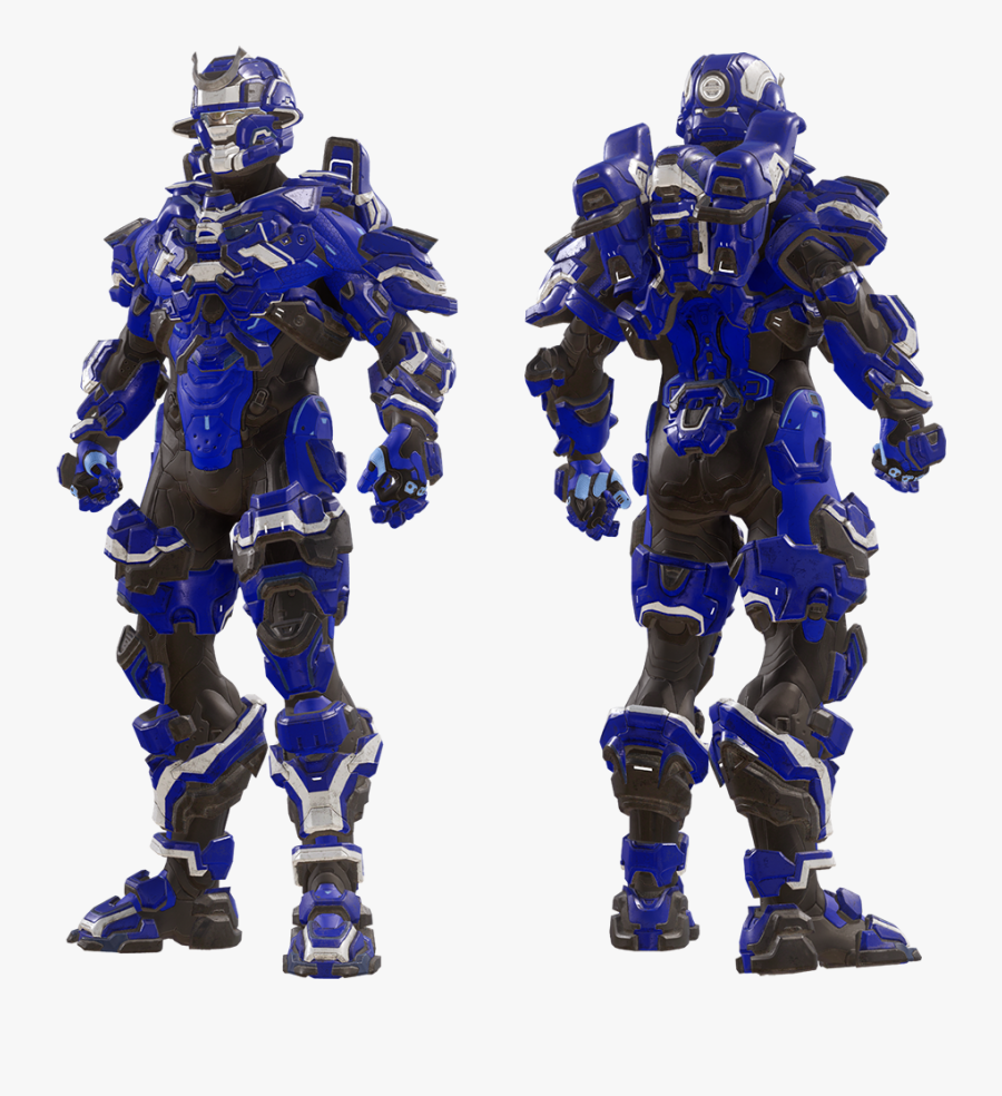 Clip Art Halo 5 Armor - Halo 5 Spartan Blue, Transparent Clipart