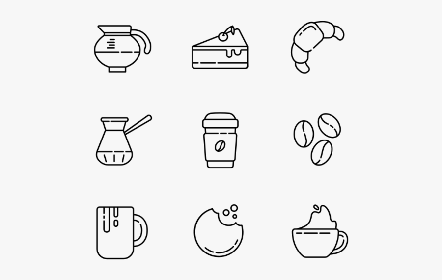 Tea And Coffee - Icon, Transparent Clipart