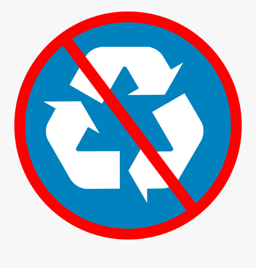 Recycle Symbol - Trash And Recycling Symbols, Transparent Clipart