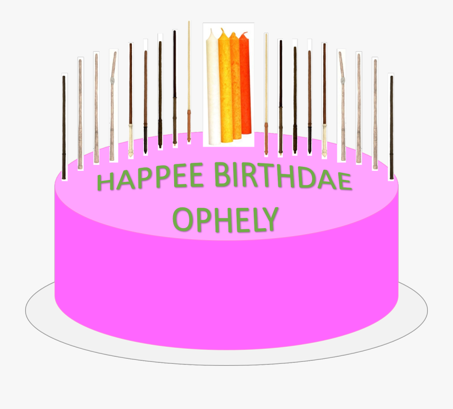 Birthday Cake, Transparent Clipart