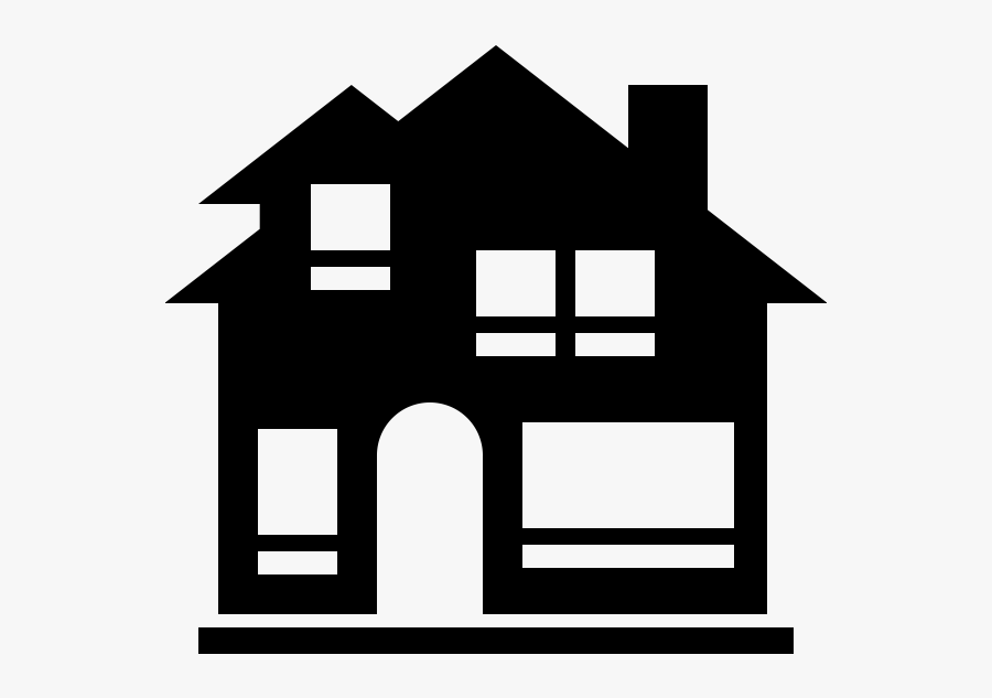 Houses Clipart Renovations - Big House House Icon, Transparent Clipart