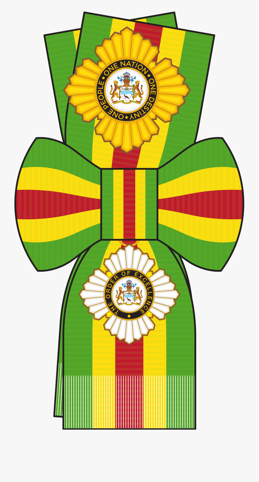 File Order Of Guyana - Order Of Excellence Of Guyana, Transparent Clipart