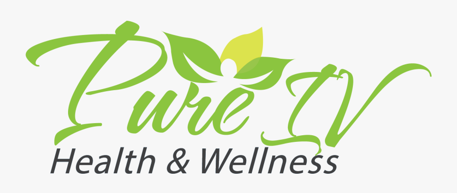 Pure Iv Health & Wellness - Calligraphy, Transparent Clipart