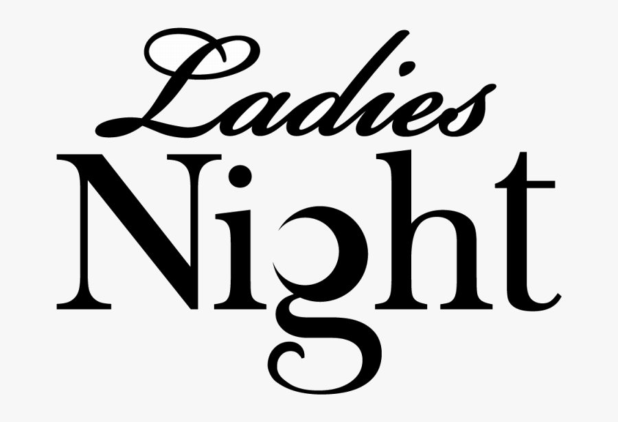 Ladies Night Black And White , Free Transparent Clipart - ClipartKey