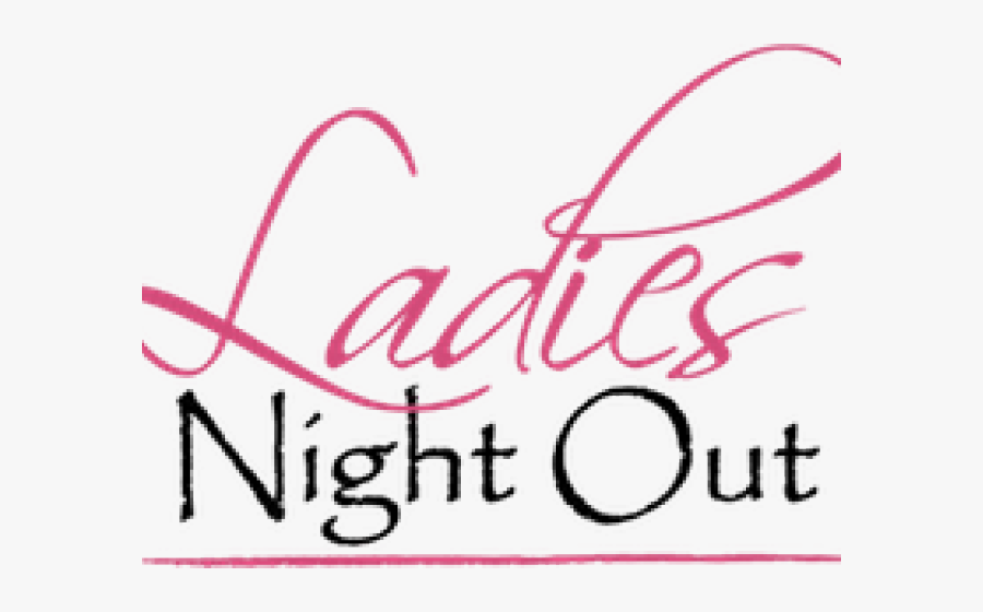 Ladies Nite Cliparts - Calligraphy , Free Transparent Clipart - ClipartKey