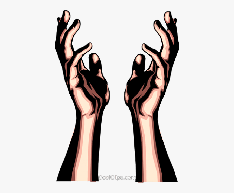 Free Png Download Hands Reaching Upwards Png Images - Hands Reaching Up Drawing, Transparent Clipart