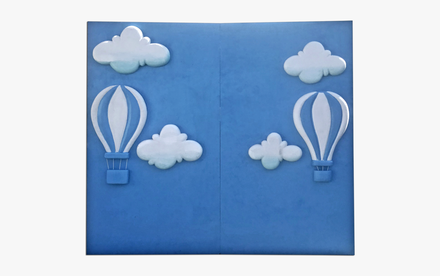 Hot Air Balloon Backdrop - Hot Air Balloon With Teddy Bear, Transparent Clipart