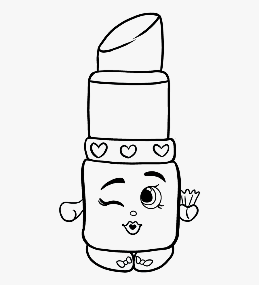 Clip Art How To Draw Shopkins - Cute Shopkins Drawings Easy, Transparent Clipart