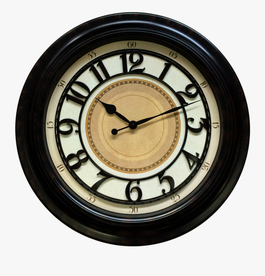 Wall Watch, Antique Wall Clock Png Image - Clock, Transparent Clipart