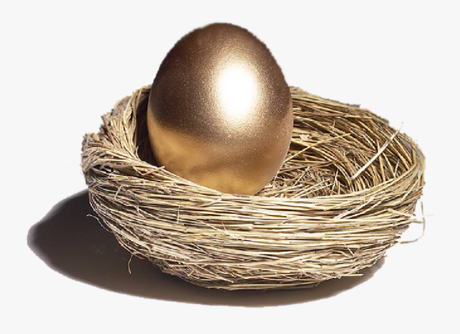 Download Nest Transparent Png - Golden Egg Nest Png, Transparent Clipart