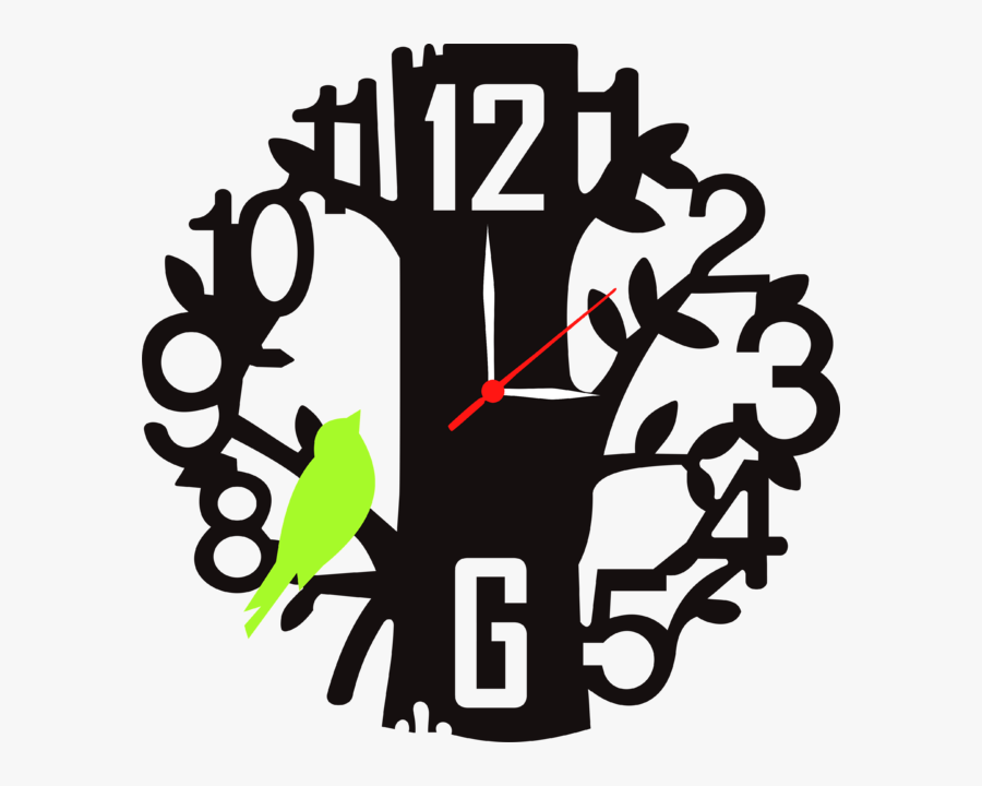 Wall Clock Design Png, Transparent Clipart