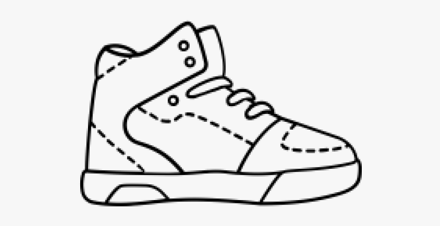 Shoe Outlines - Nike Shoes Icon, Transparent Clipart