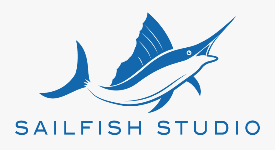 Sailfish Studio Logo, Transparent Clipart