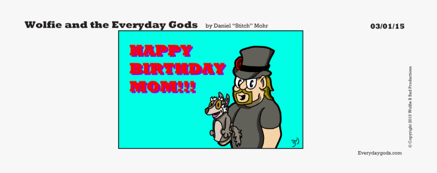 Happy Birthday Mom - Cartoon, Transparent Clipart