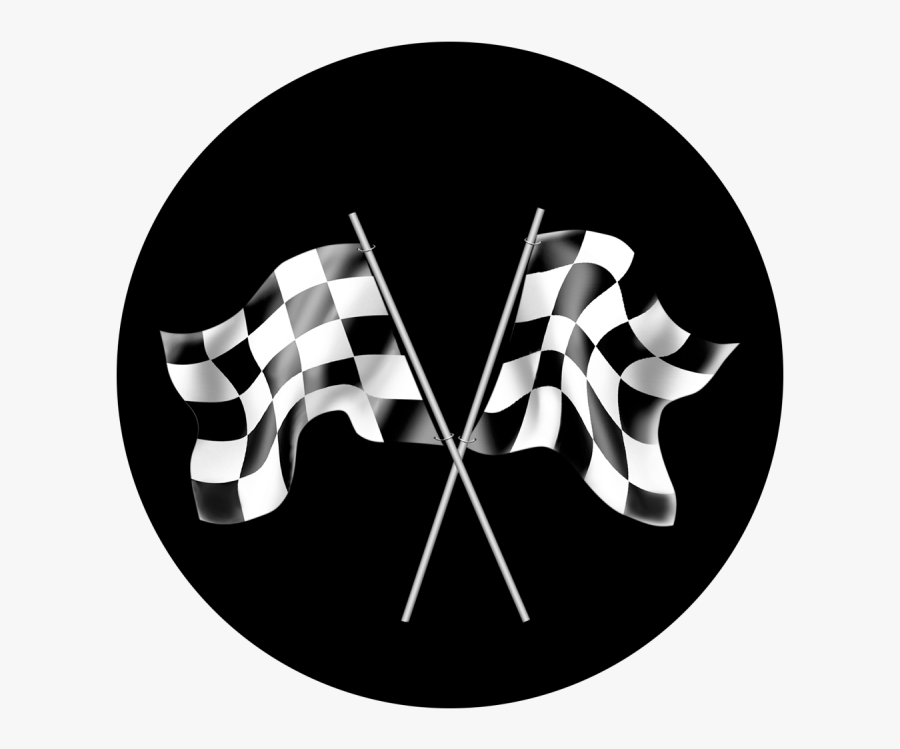 Transparent Racing Flag Png - Racing Flag, Transparent Clipart