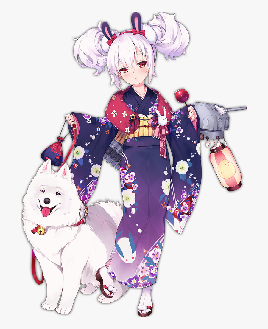 Azurlane Uss Laffey Snow Rabbit And Candy Apple Skin - Laffey Azur Lane Skin, Transparent Clipart