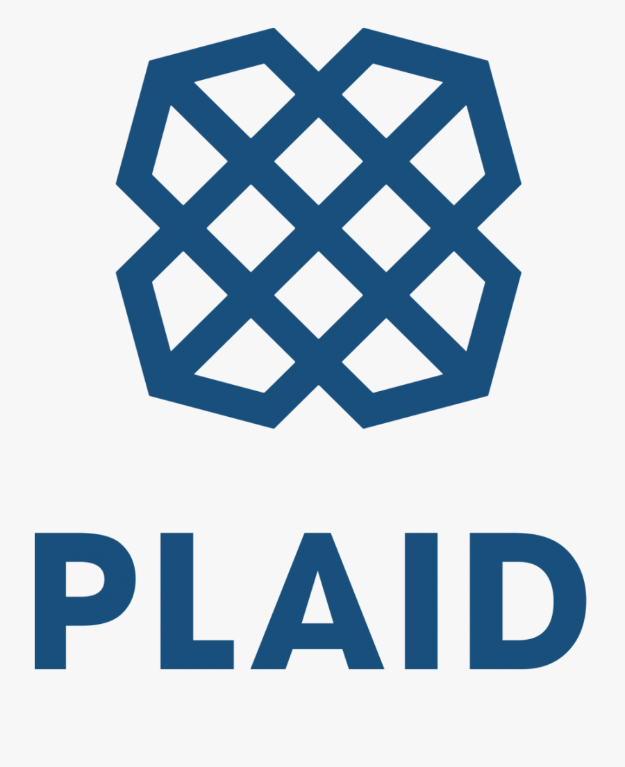 Plaid Logo - Fintech Plaid Logo, Transparent Clipart