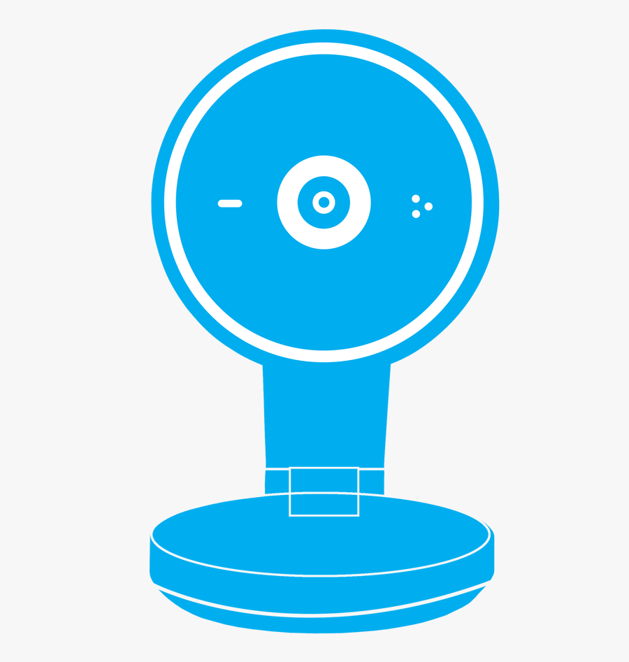 Wifi Ip Monitoring Camera Icon, Transparent Clipart