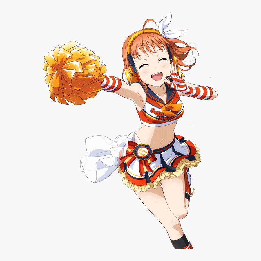 Love Live Cheerleader Png, Transparent Clipart