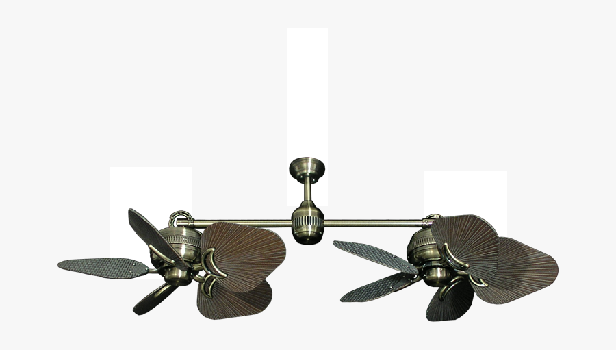 Double Headed Ceiling Fan Double Head Ceiling Fans - Ceiling Fan, Transparent Clipart