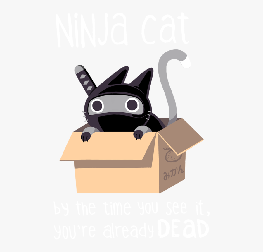 Ninja Cat, Transparent Clipart