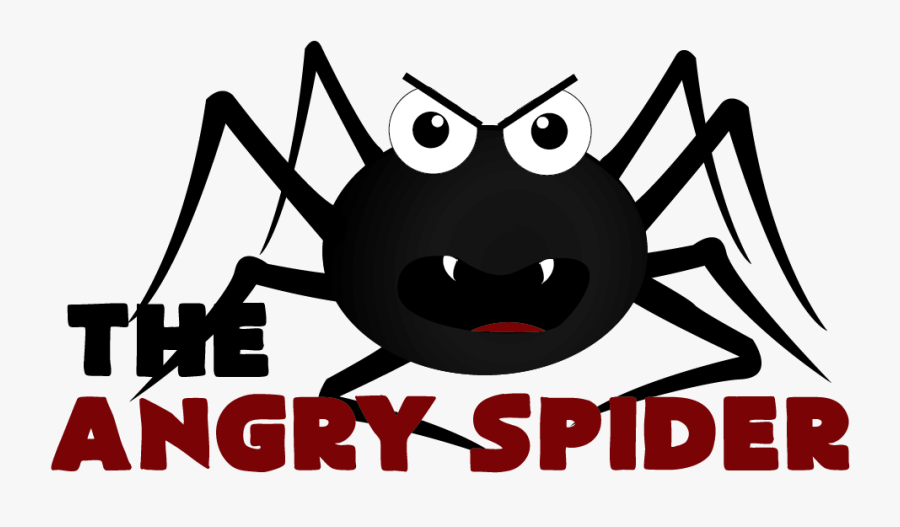 Logo Design By Hayley Dykes For The Angry Spider, Transparent Clipart
