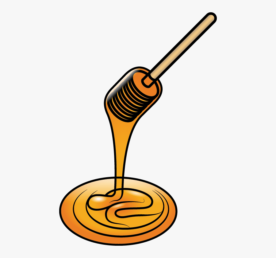 Transparent Honey Dipper Honey Clipart, Transparent Clipart