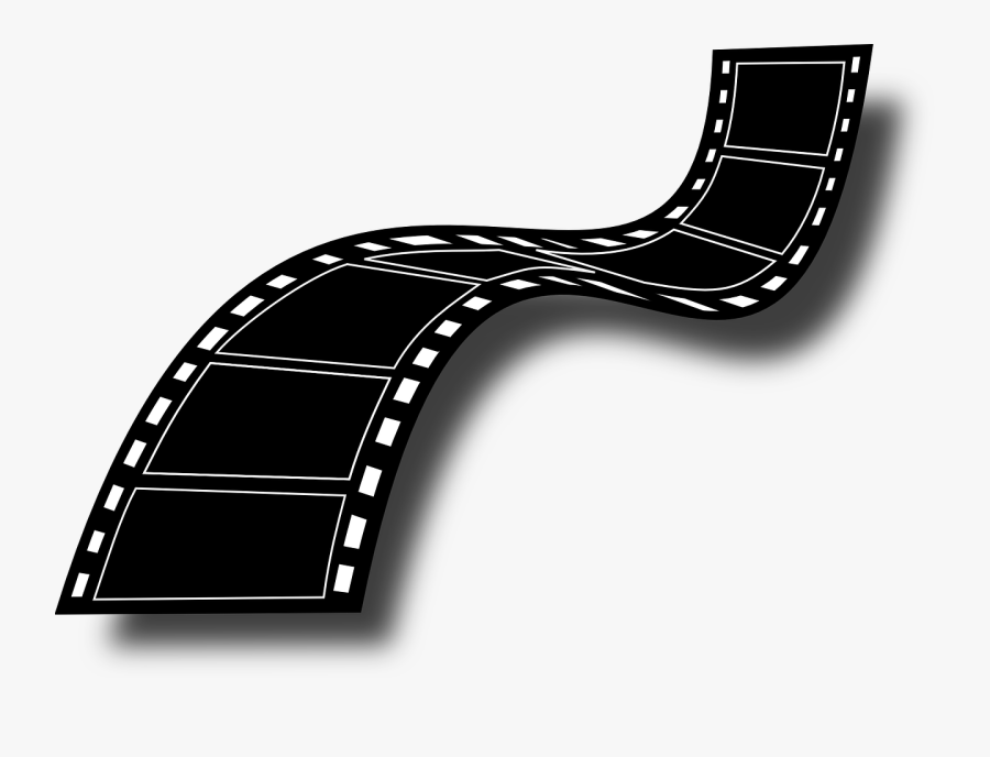 Negative, Strip, Black, Roll, Cinema, Film, Reel, Old - Clip Art Film Strips, Transparent Clipart