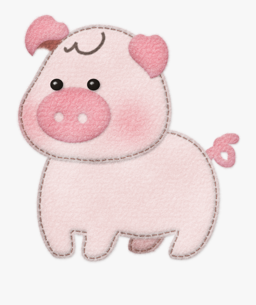 Animals Of The Cute Farm Clip Art, Transparent Clipart