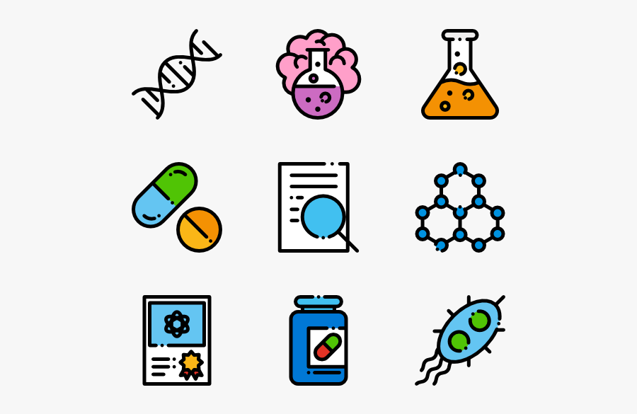 Science Research Icons Free - Researcher Icon Free Png, Transparent Clipart