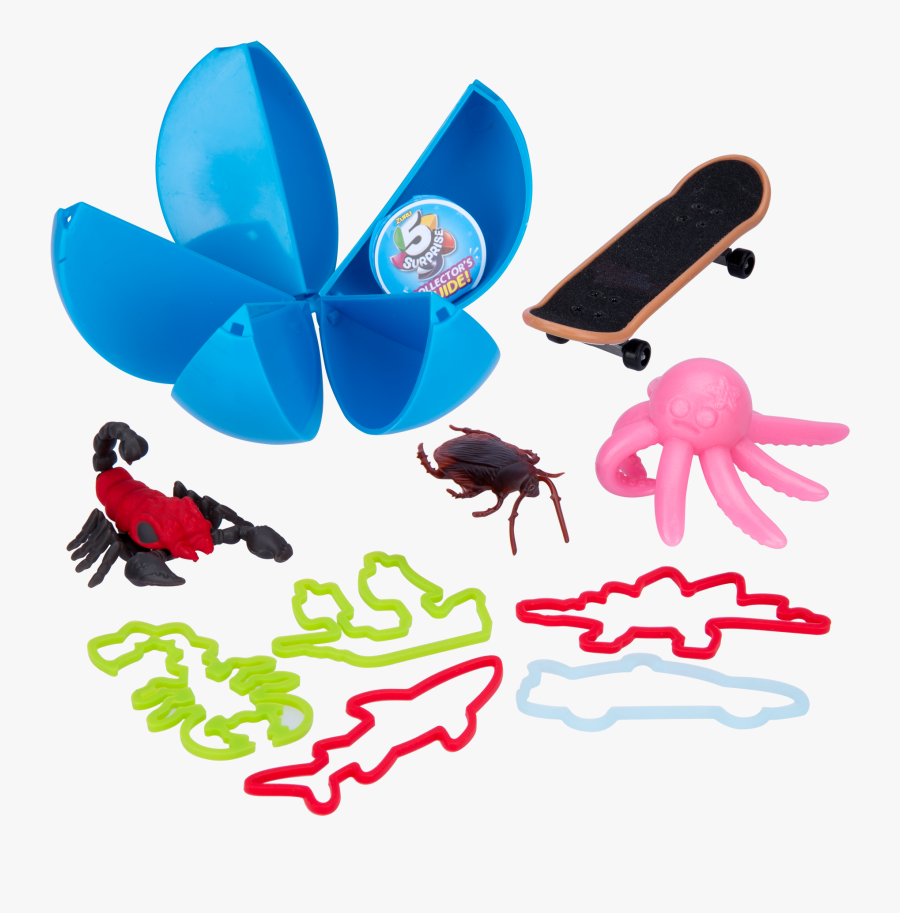 5 Surprise Zuru Collectible Toy, Transparent Clipart