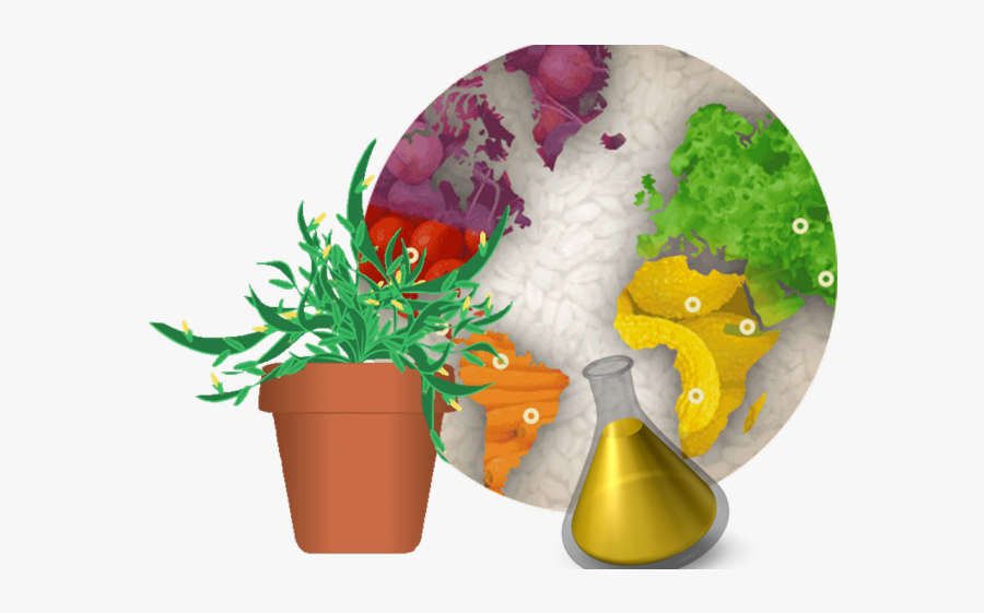 Christmas Science Cliparts - Flowerpot, Transparent Clipart