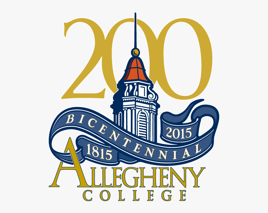 Ac Biclogo 200 72dpi - Allegheny College Bicentennial, Transparent Clipart