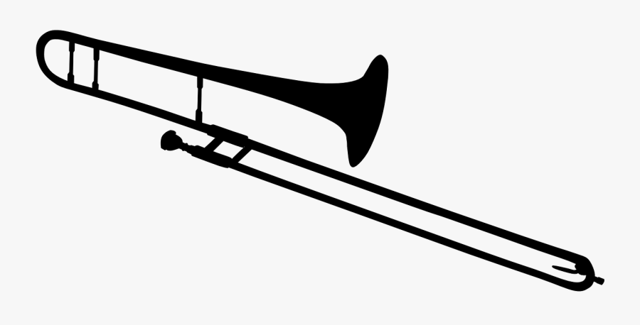 A Trombone - Trombone Clipart, Transparent Clipart
