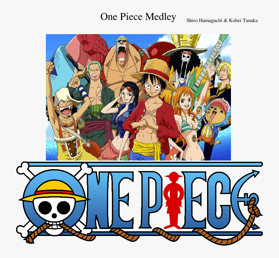 One Piece Clip Art, Transparent Clipart