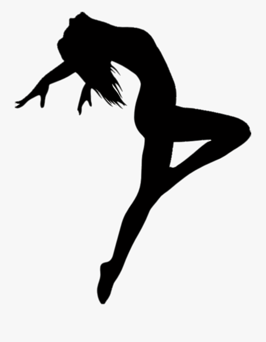 Modern Dance Silhouette Clip Art