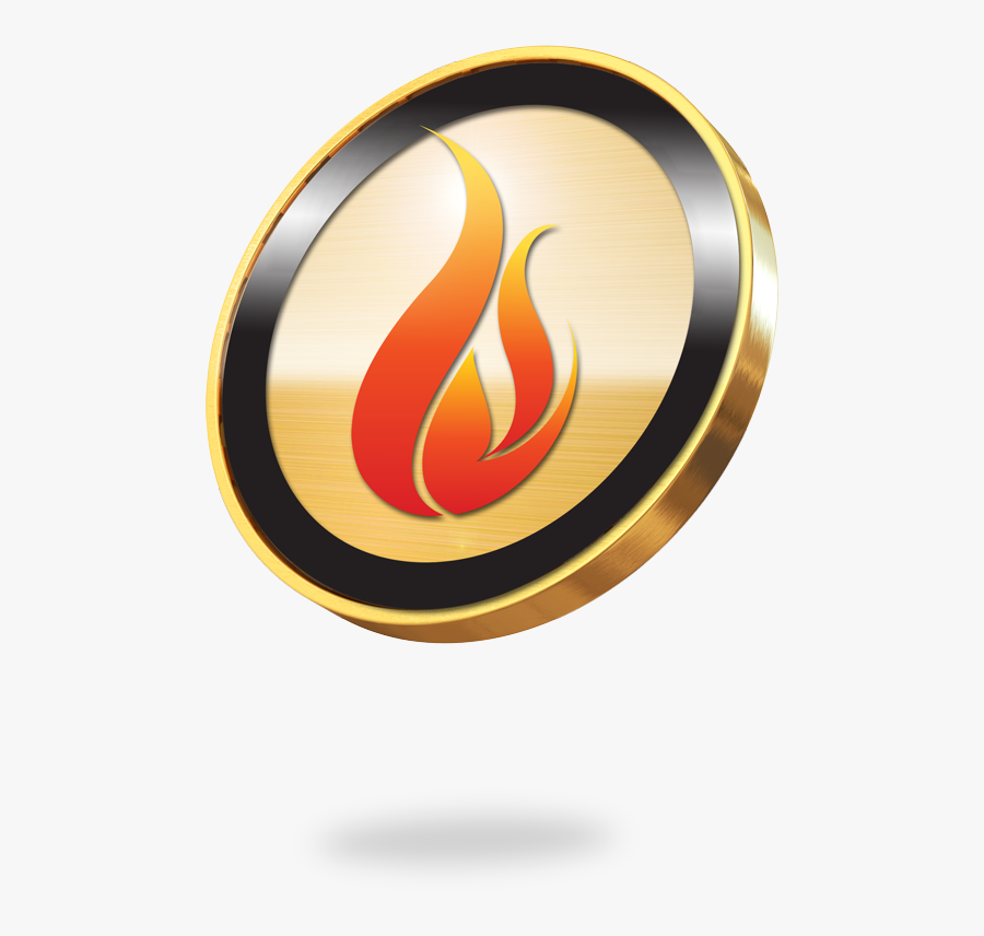 Flame Circle Png - Fire Token Tribeos, Transparent Clipart