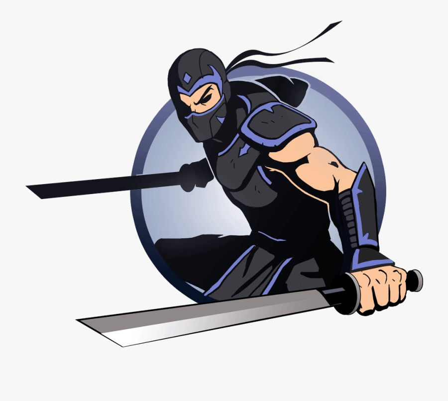 Clipart Sword Ninja Sword - Ninja Shadow Fight 2 Characters, Transparent Clipart