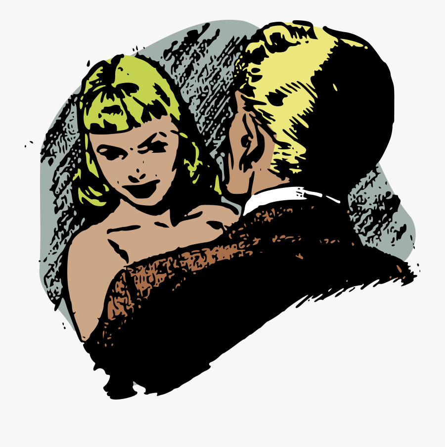 Retro Romance Clip Arts - Clip Art, Transparent Clipart