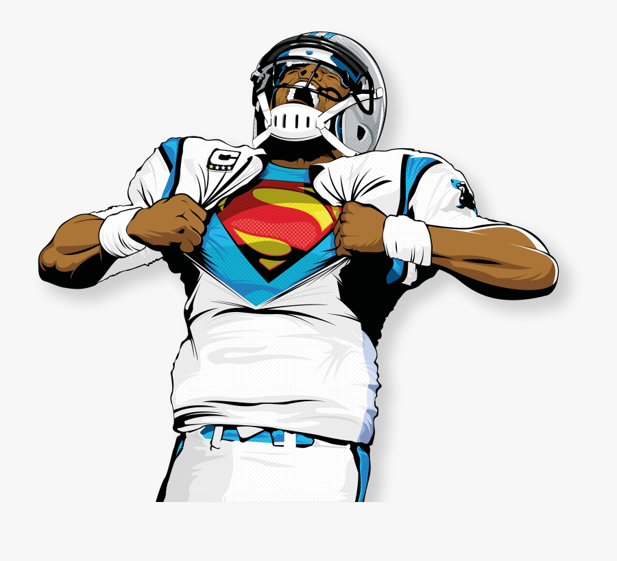 Cam Newton Behance - Cam Newton Clipart, Transparent Clipart