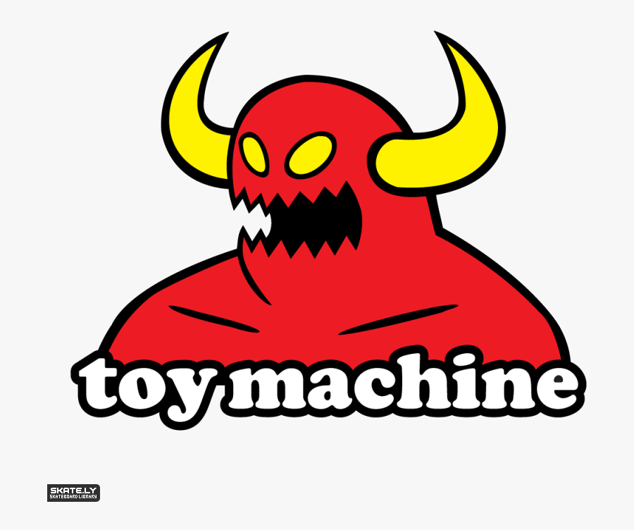 Book - Toy Machine Skate Logo, Transparent Clipart