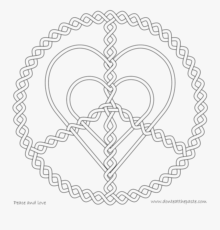 Jesus Loves Zacchaeus Coloring Pages Love Coloring - Heart Patterns Coloring Pages, Transparent Clipart