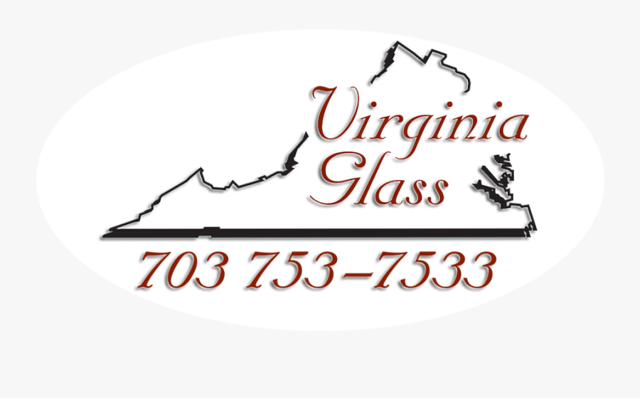 Virginia Glass Logo - Calligraphy, Transparent Clipart