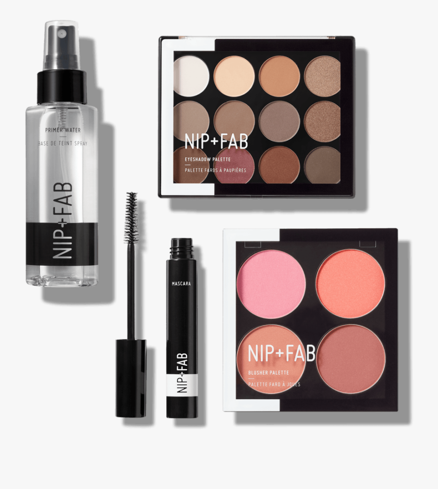 Makeup Kit Products Png Transparent Images - Nip Fab Blush Palette, Transparent Clipart