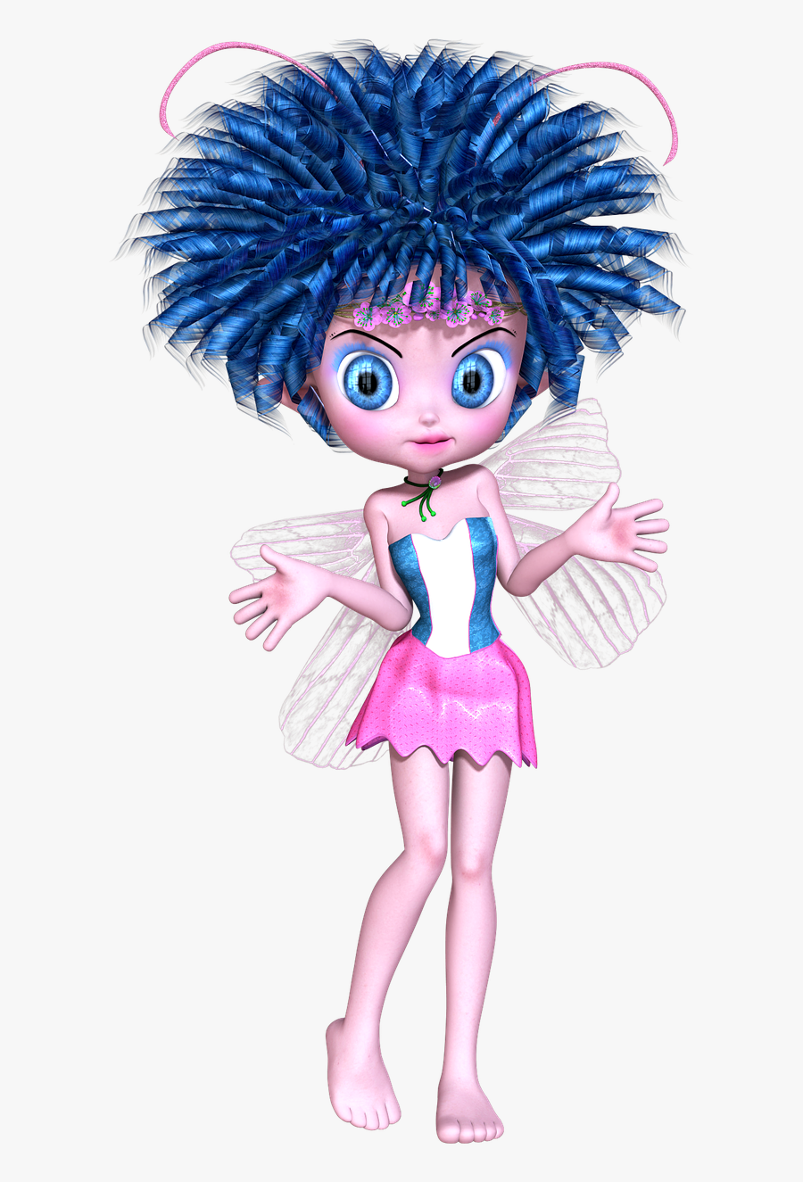 Fairy Fay Magic Free Picture - Find The Difference Medium, Transparent Clipart