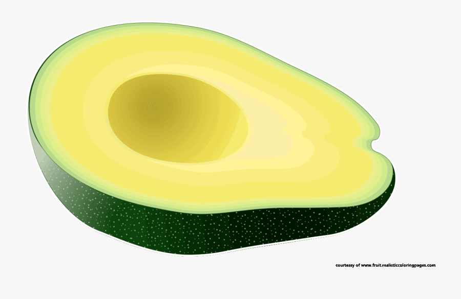 Png Download , Png Download - Avocado Half Clipart, Transparent Clipart