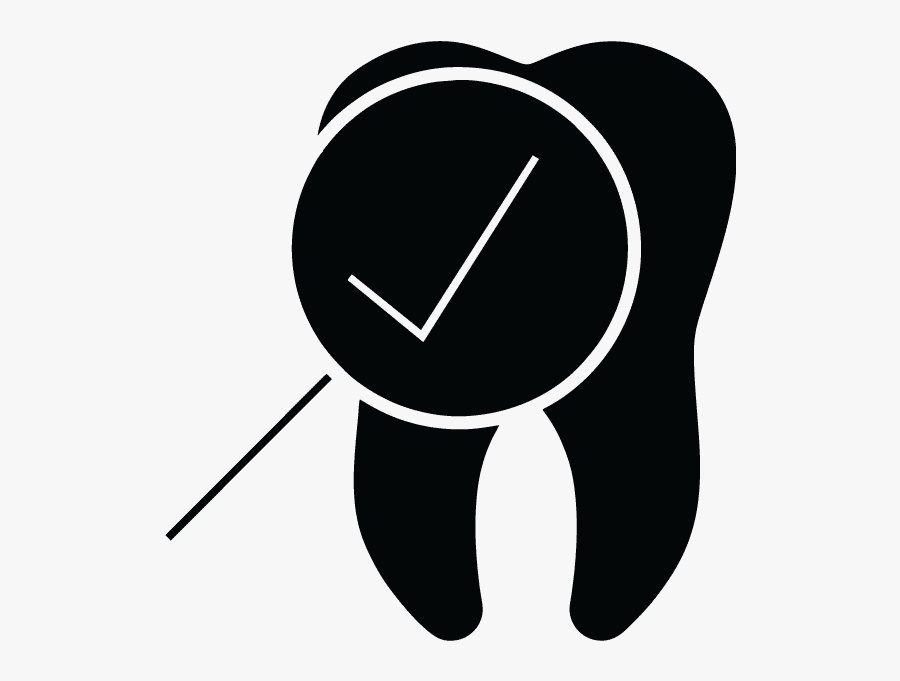 Free Icons Easy To - Dental Check Up Icon, Transparent Clipart