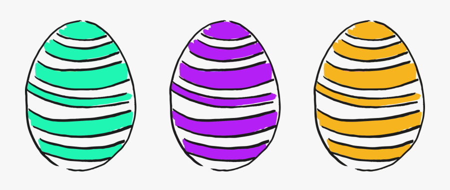 Line,leaf,symmetry - Line Easter Egg Art Clip, Transparent Clipart