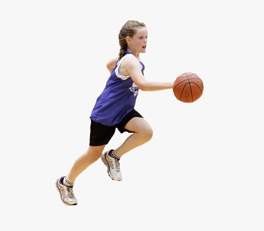 People Playing Basketball Png - Person Playing Basketball Png, Transparent Clipart